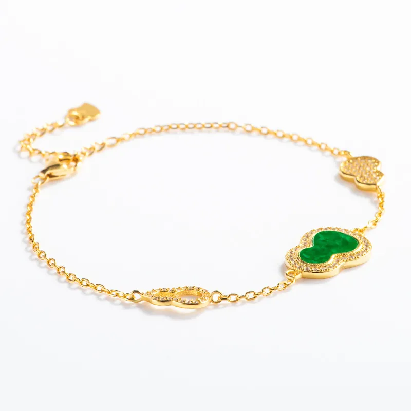Jade Is Boundless Glutinous Jade Jadeite Bracelets Women's-2