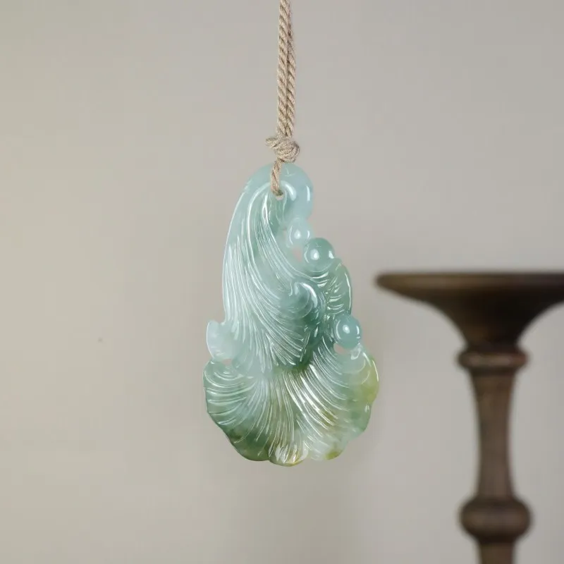 Jade Is Boundless Ice Glutinous Jadeite Necklaces Unisex-5