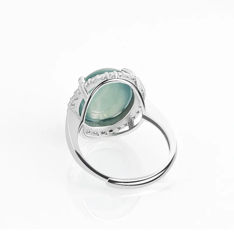 Jade Is Boundless Ice Glutinous Jadeite Rings Women's-2
