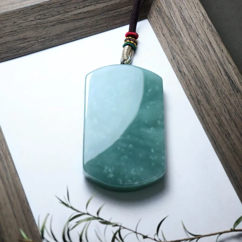 Jade Is Boundless Glutinous Jade Jadeite Necklaces Unisex-4
