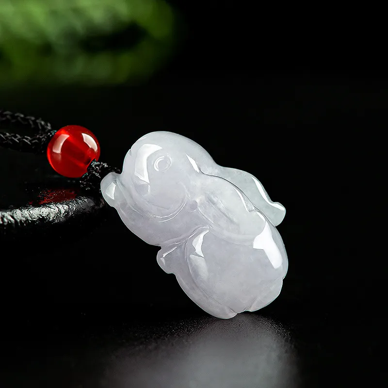 Jade Is Boundless Glutinous Jade Jadeite Necklaces Unisex-10