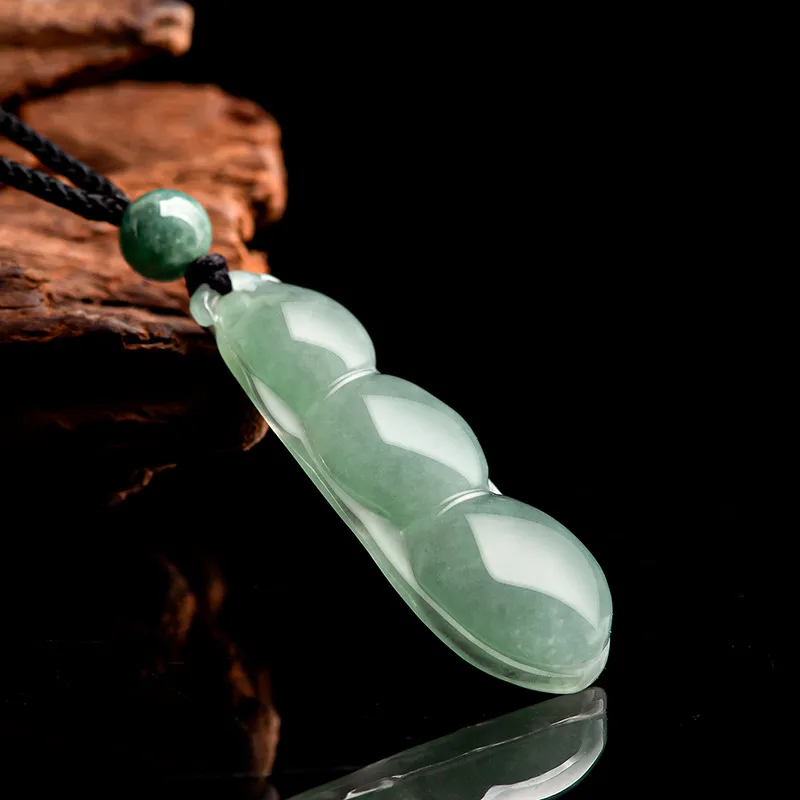 Jade Is Boundless Glutinous Jade Jadeite Necklaces Unisex-1