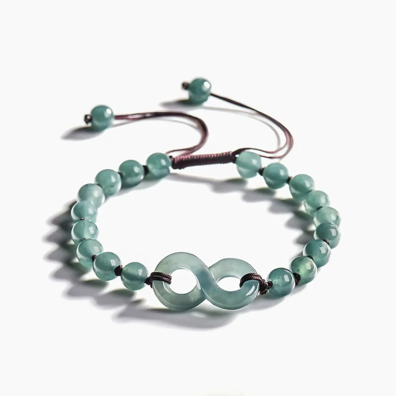 Jade Is Boundless Ice Glutinous Jadeite Bracelets Unisex-2
