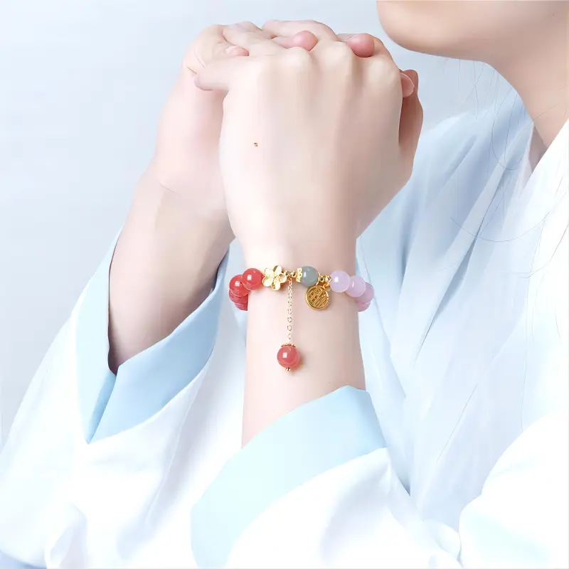 Fan Lan Agate Jade Bracelets Women's-2