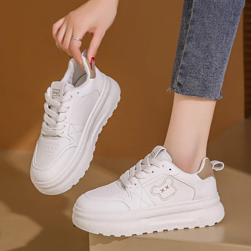 M.M Party Anti Slip Wear Resistant Low Top Skateboard Shoes Women's-10