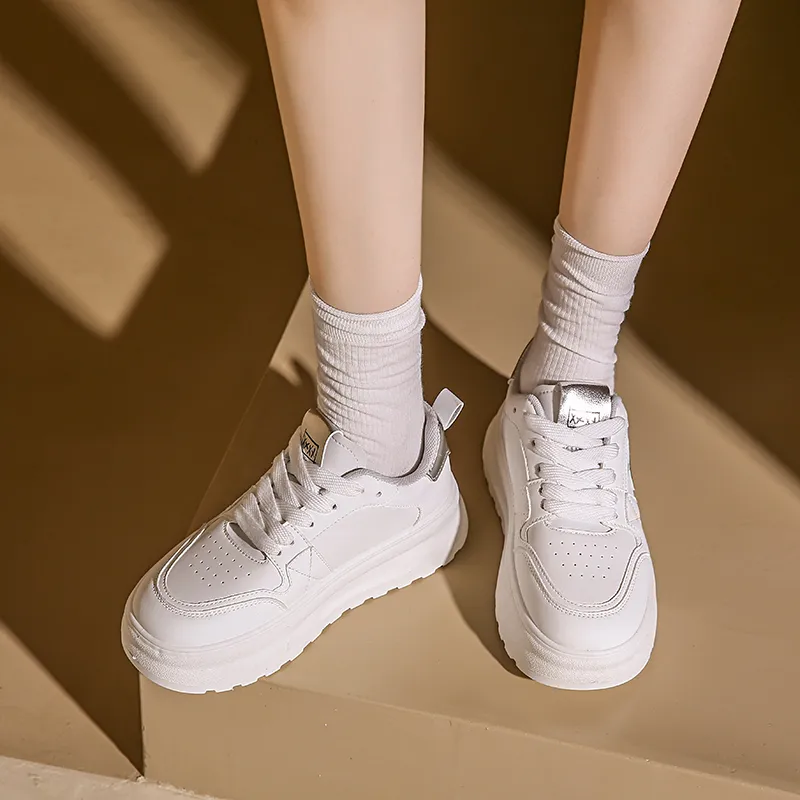 M.M Party Anti Slip Wear Resistant Low Top Skateboard Shoes Women's-5