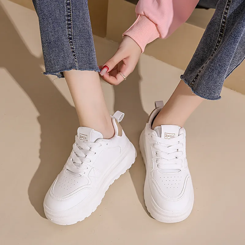 M.M Party Anti Slip Wear Resistant Low Top Skateboard Shoes Women's-15