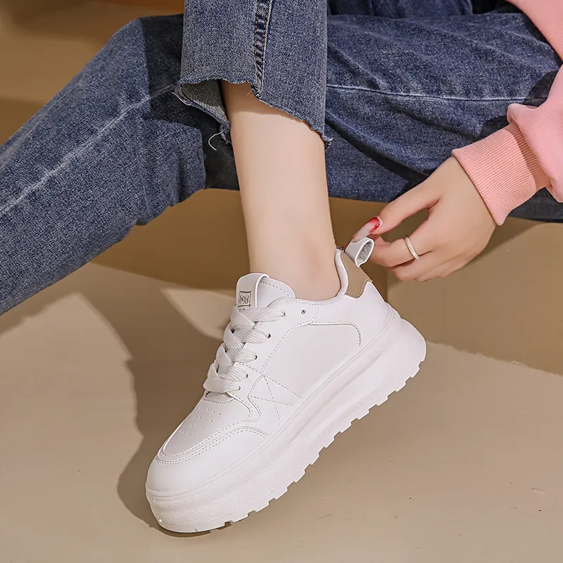 M.M Party Anti Slip Wear Resistant Low Top Skateboard Shoes Women's-16