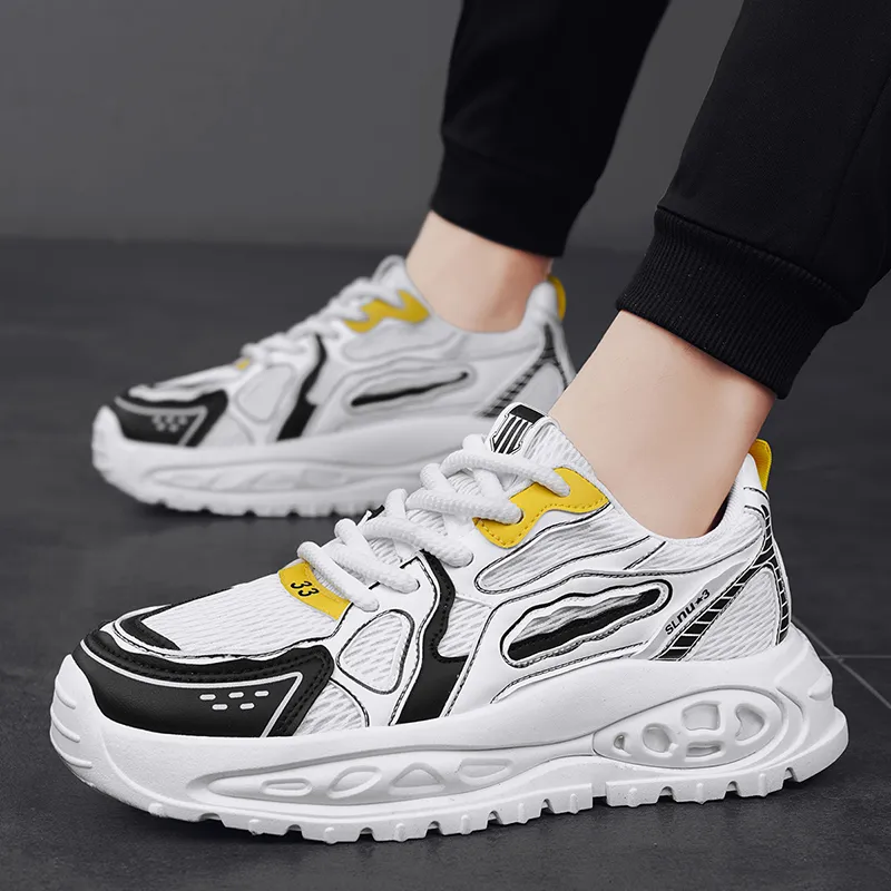 M.M Party Anti Slip Wear Resistant Low Top Chunky Sneakers Men-15