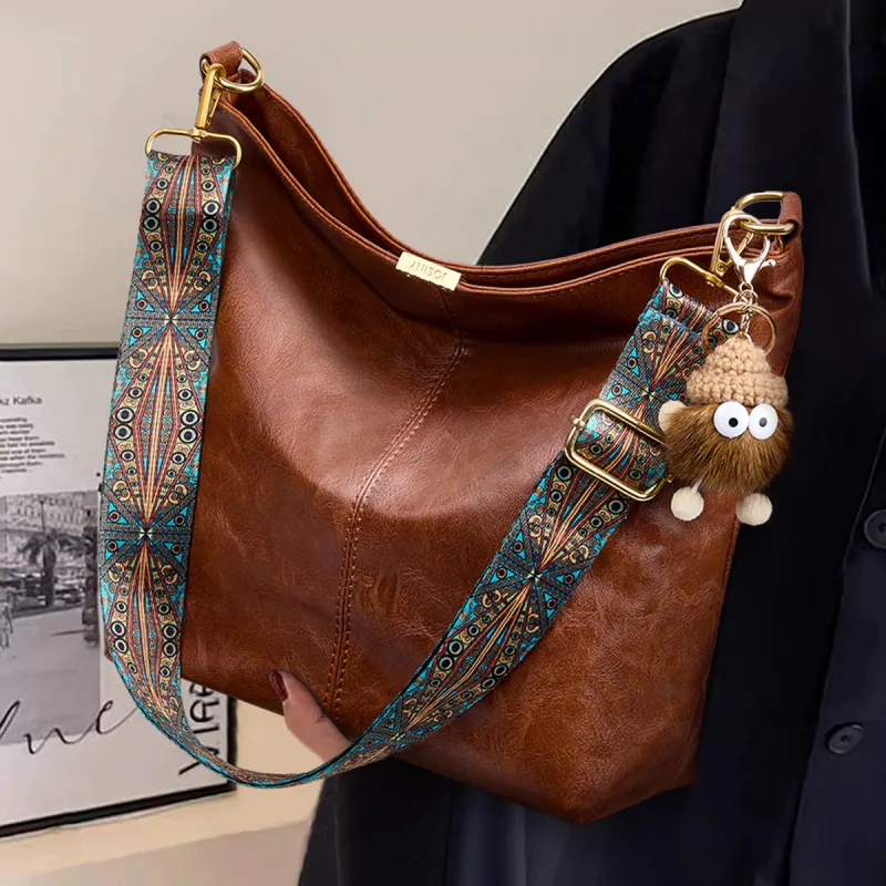 JOSINY Synthetic Leather Shoulder Bag Women's Multicolor-10