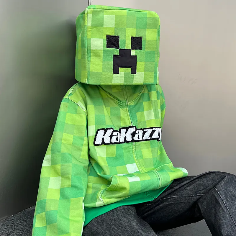 KAKAZZY Sweatshirt Unisex Green-5