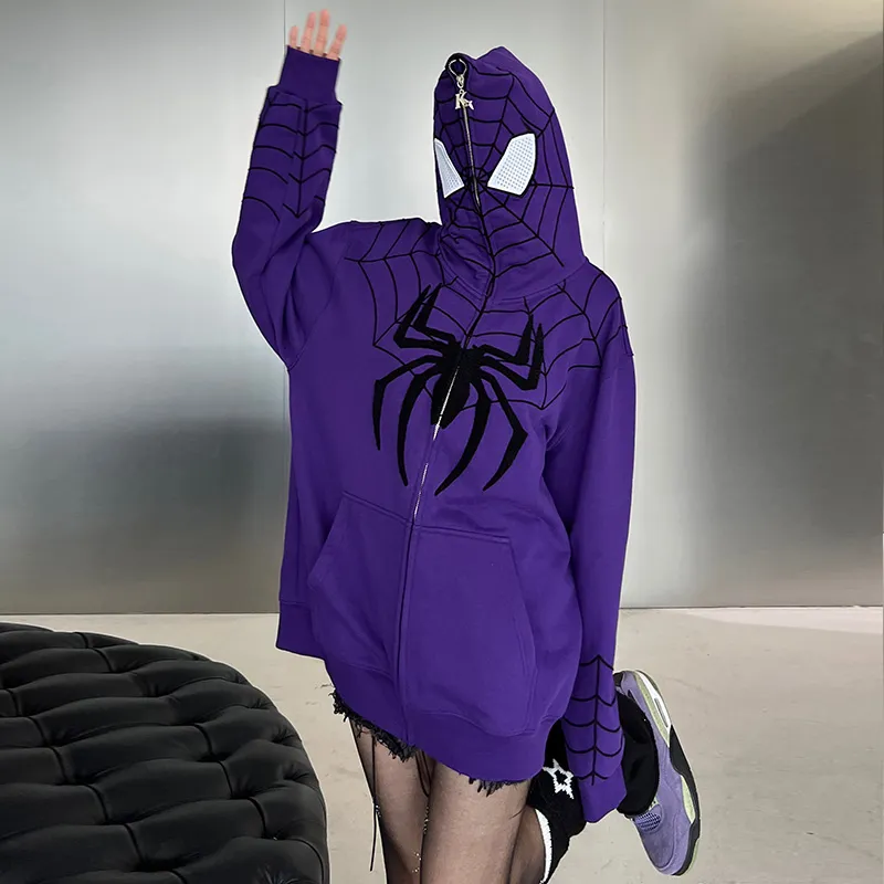 KAKAZZY Sweatshirts Unisex Purple-8