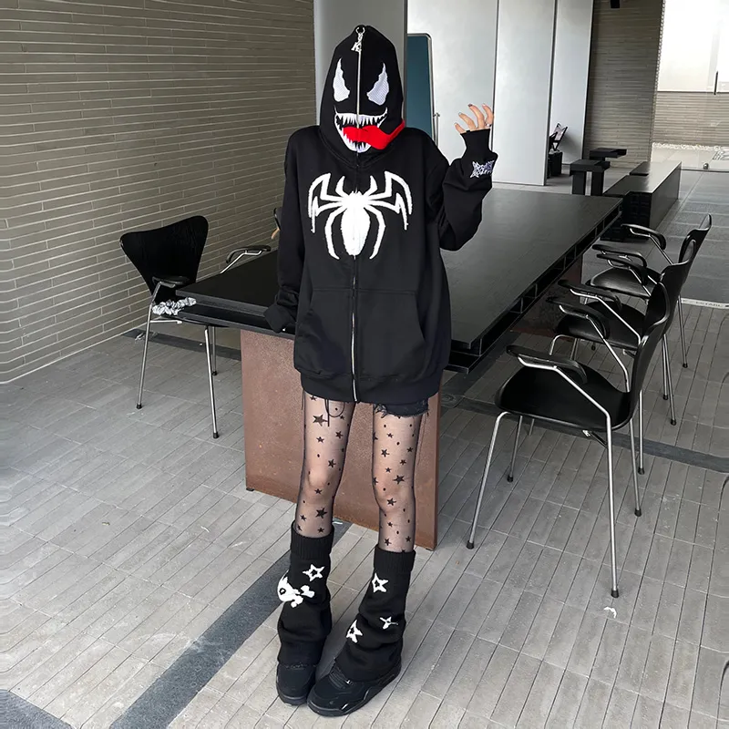 KAKAZZY Sweatshirt Unisex Black-6