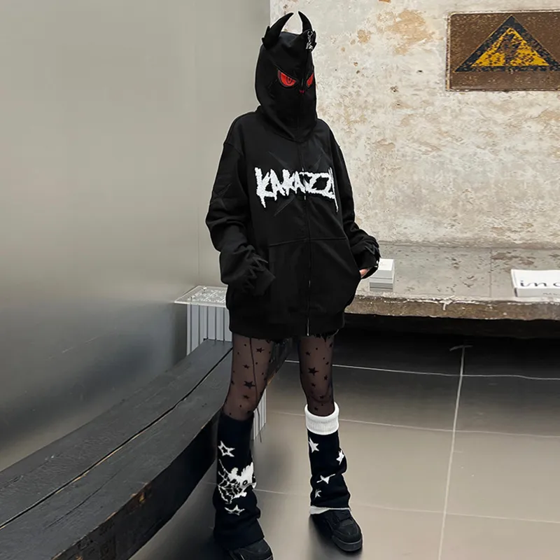 KAKAZZY Sweatshirt Unisex Black-10