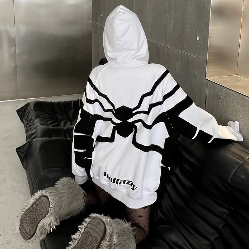 KAKAZZY Sweatshirt Unisex White-5