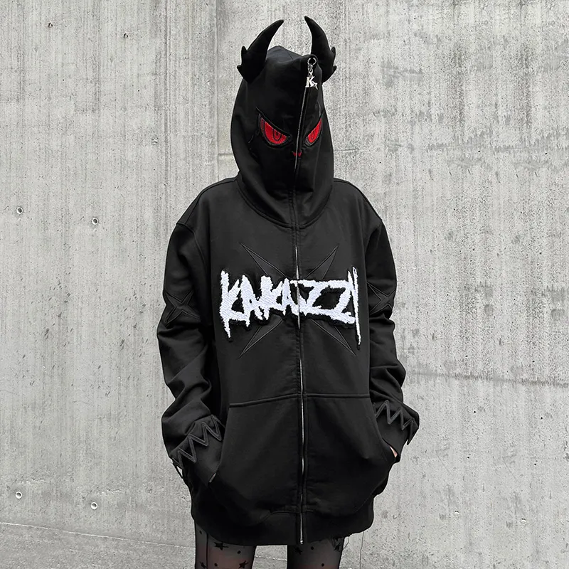 KAKAZZY Sweatshirt Unisex Black-9