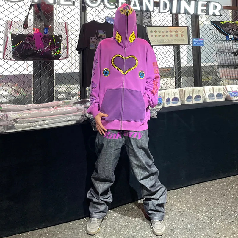 KAKAZZY Sweatshirts Unisex Purple-7