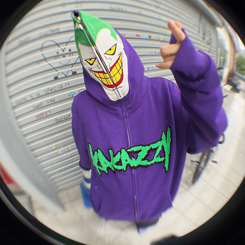 KAKAZZY Sweatshirts Unisex Purple-6