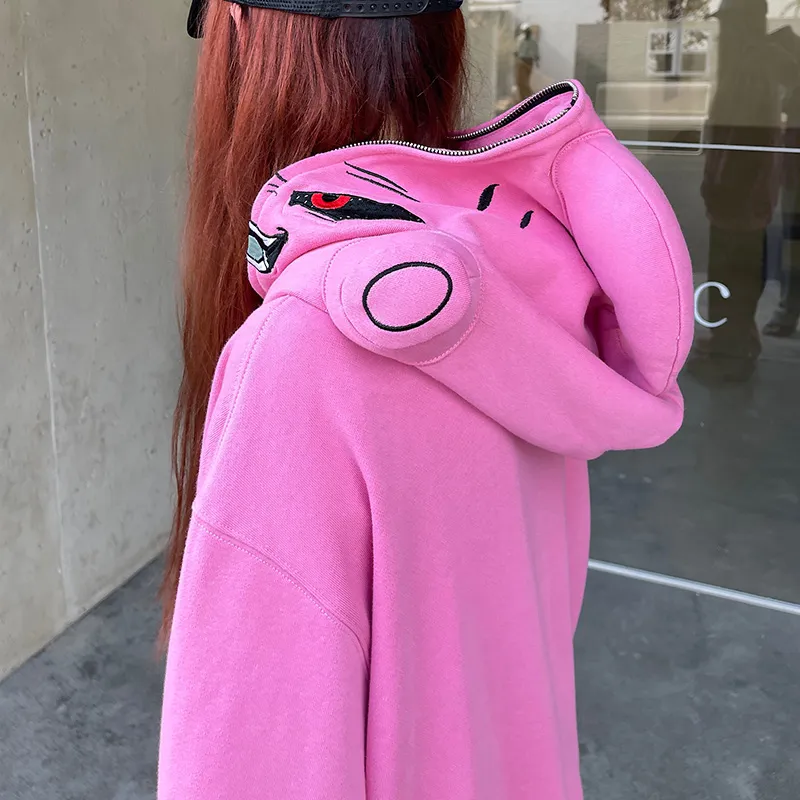 KAKAZZY Sweatshirts Unisex Pink-8