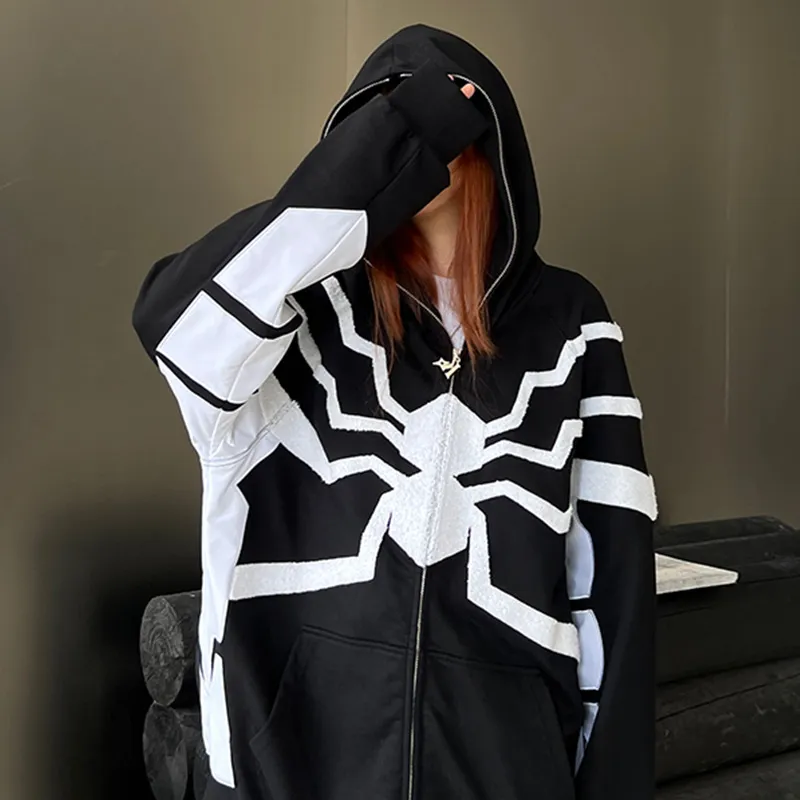 KAKAZZY Sweatshirts Unisex Black-5