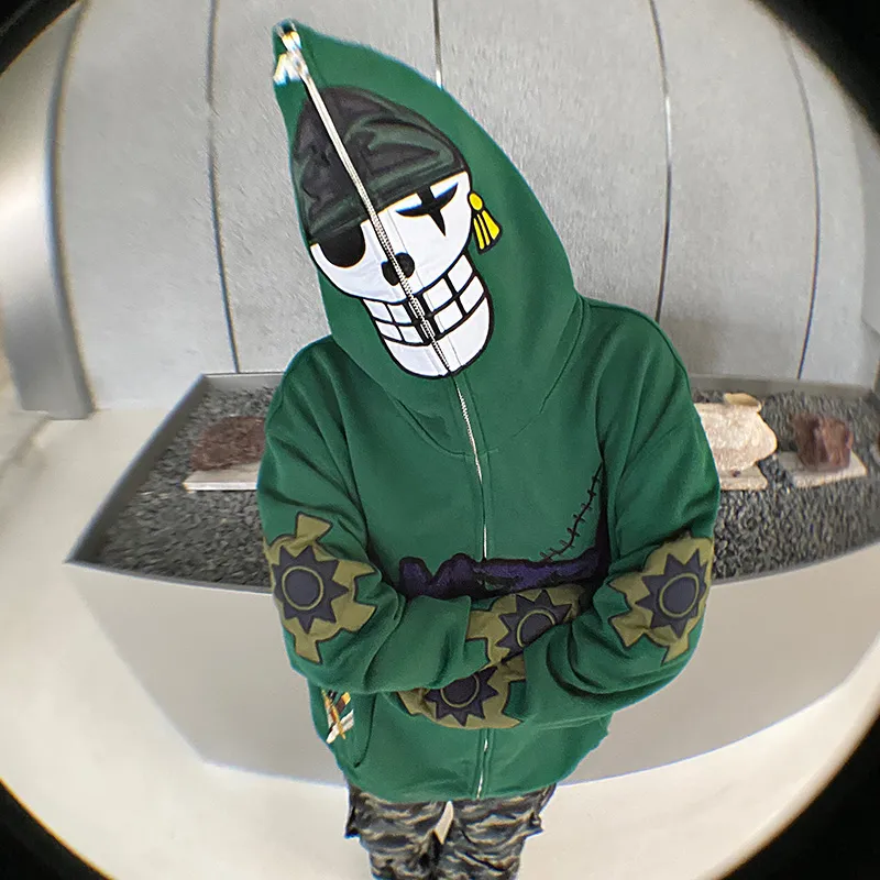 KAKAZZY Sweatshirt Unisex Green-7