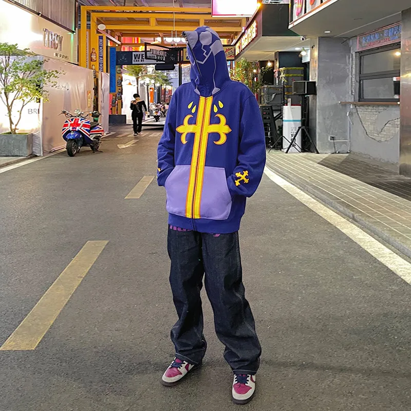 KAKAZZY Sweatshirts Unisex Purple-5