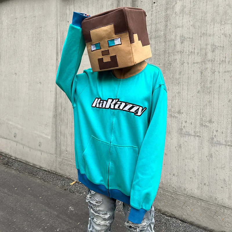 KAKAZZY Sweatshirt Unisex Sky Blue-6