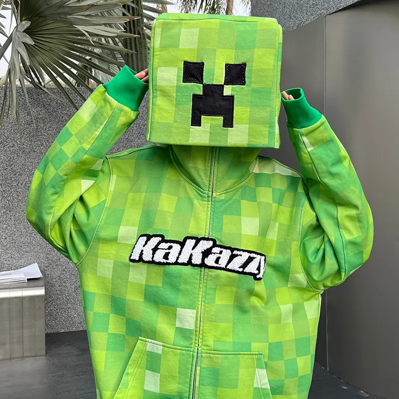 KAKAZZY Sweatshirt Unisex Green-6