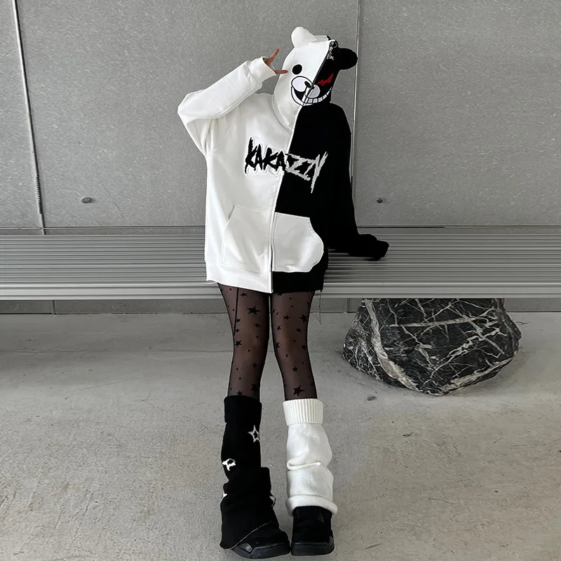 KAKAZZY Sweatshirt Unisex White-6