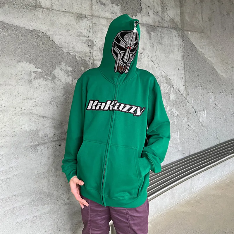 KAKAZZY Sweatshirt Unisex Dark Green-5