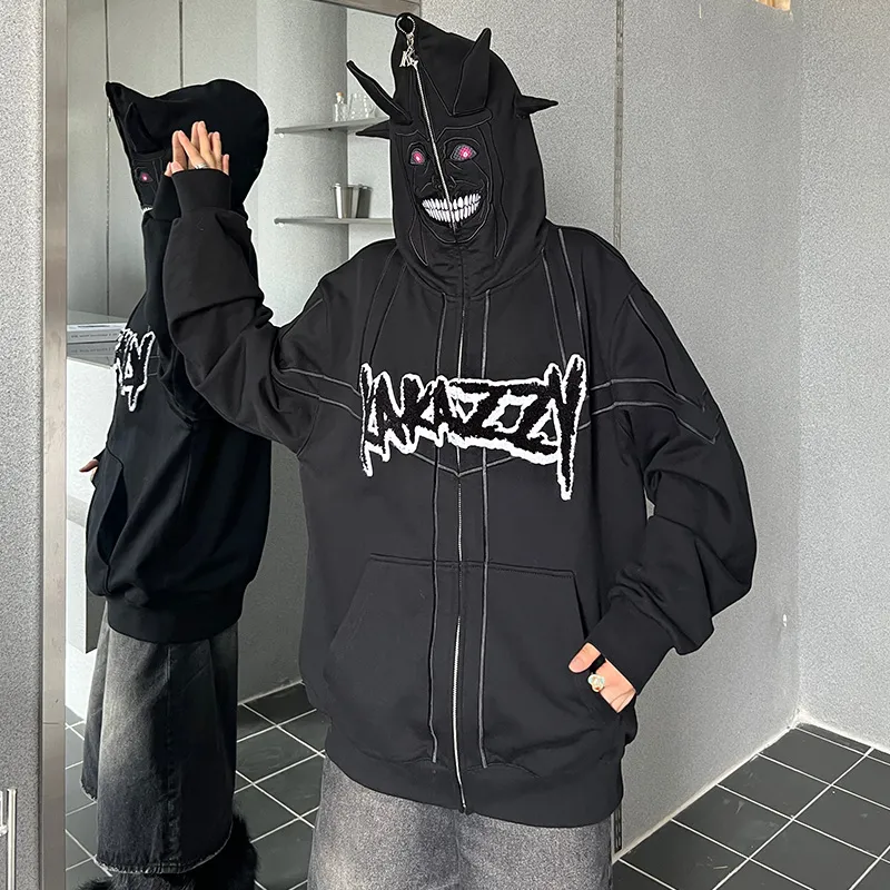 KAKAZZY Sweatshirt Unisex Black-8