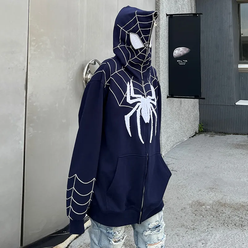 KAKAZZY FW24 Sweatshirt Unisex Dark Blue-9