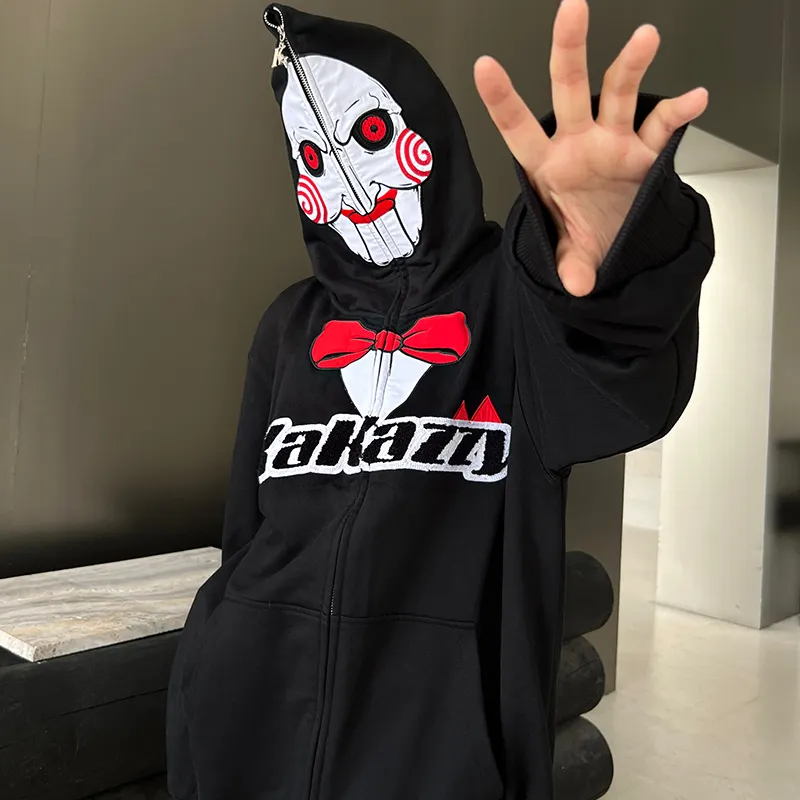 KAKAZZY Sweatshirts Unisex Black-9