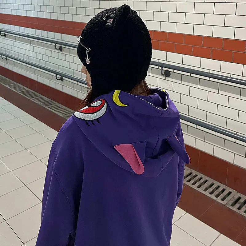 KAKAZZY Sweatshirts Unisex Purple-9