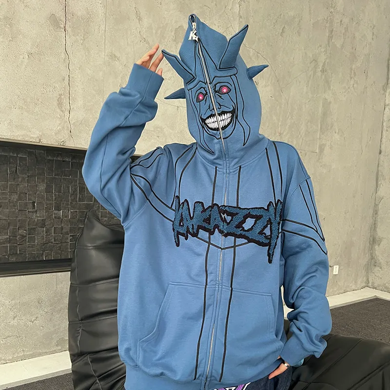 KAKAZZY Sweatshirt Unisex Light Blue-5