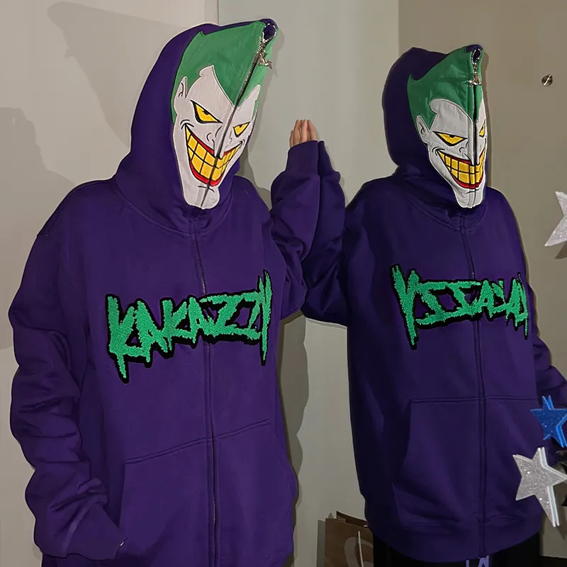 KAKAZZY Sweatshirts Unisex Purple-8