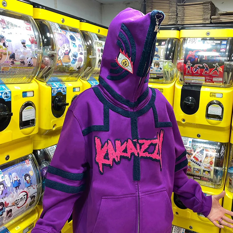 KAKAZZY Sweatshirts Unisex Purple-4