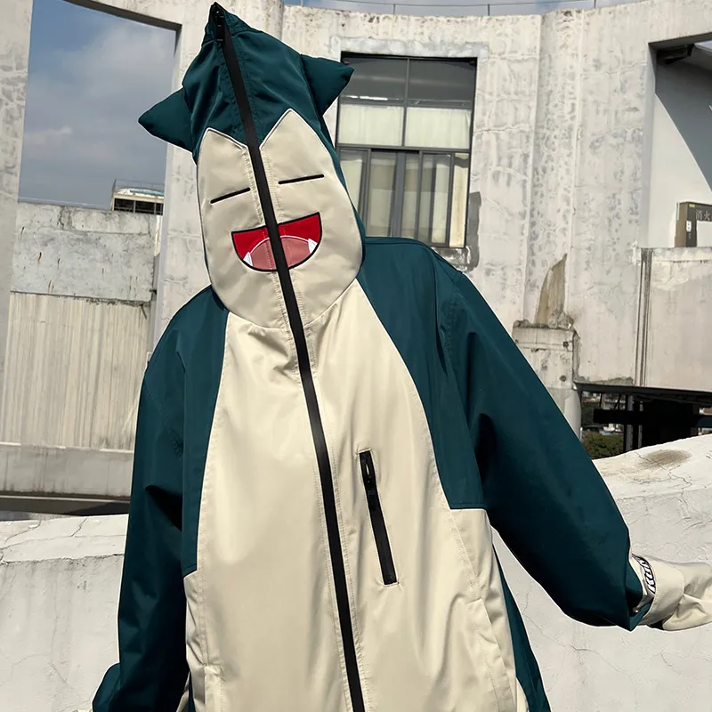 KAKAZZY Jackets Unisex Green-8