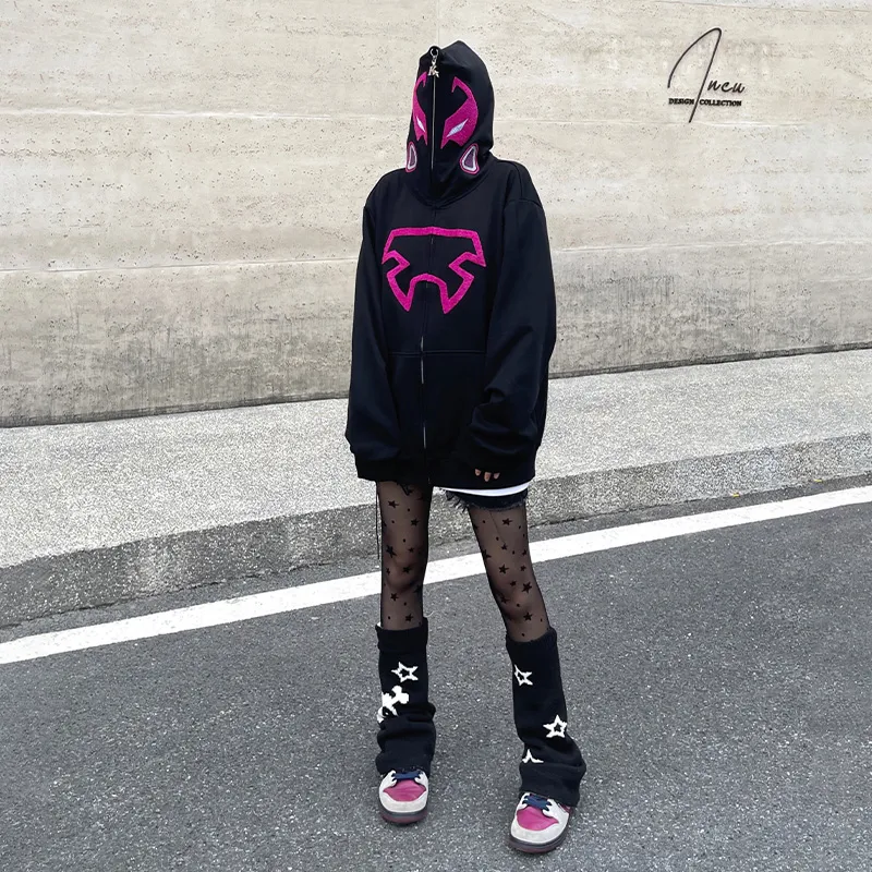 KAKAZZY Sweatshirts Unisex Black-7