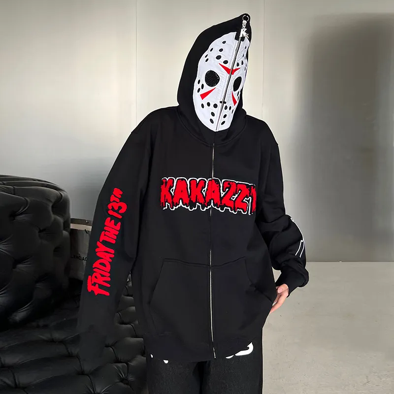 KAKAZZY Sweatshirt Unisex Black-7