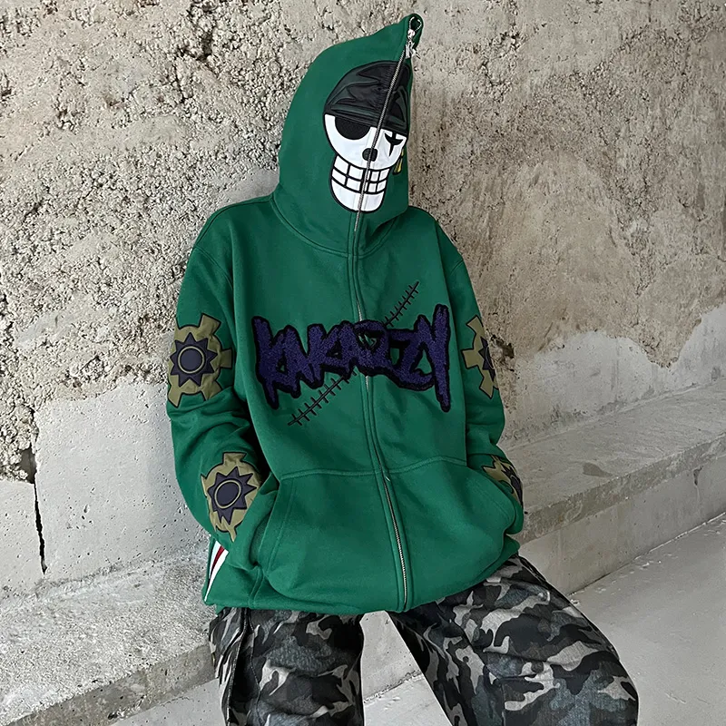 KAKAZZY Sweatshirt Unisex Green-8