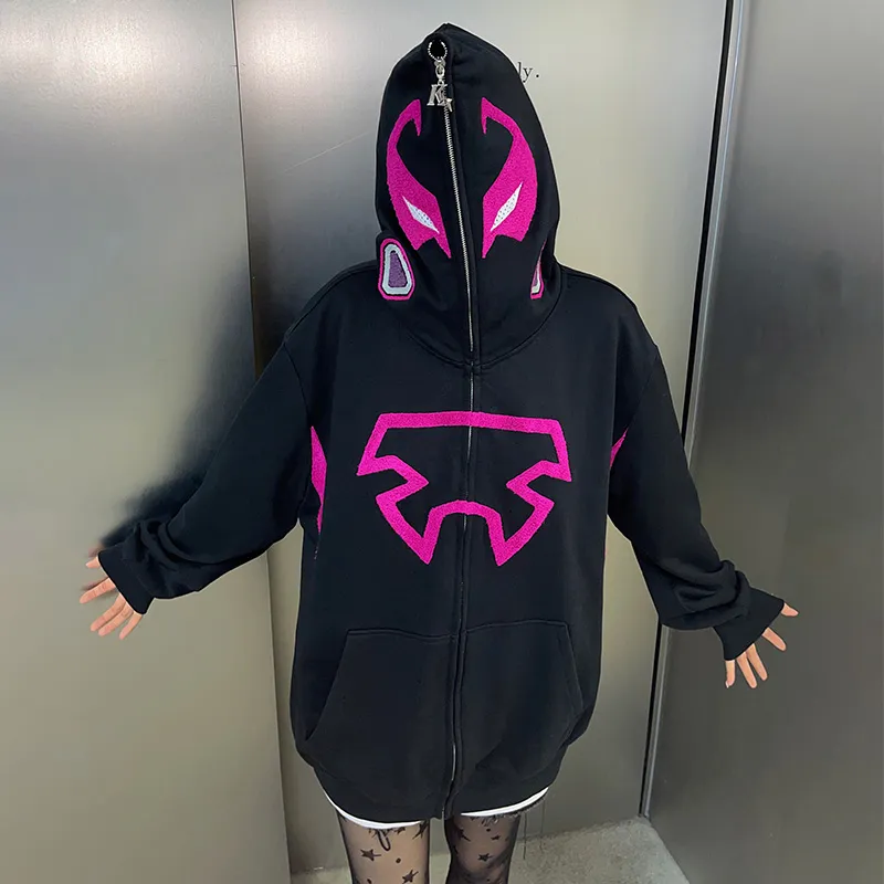 KAKAZZY Sweatshirts Unisex Black-5