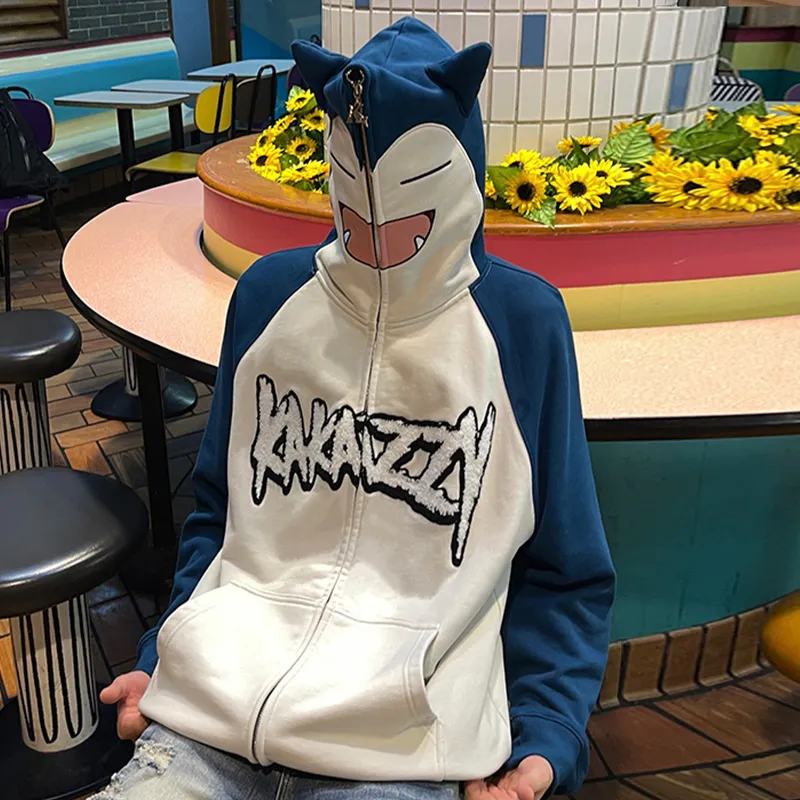 KAKAZZY Sweatshirts Unisex Lake Blue-9