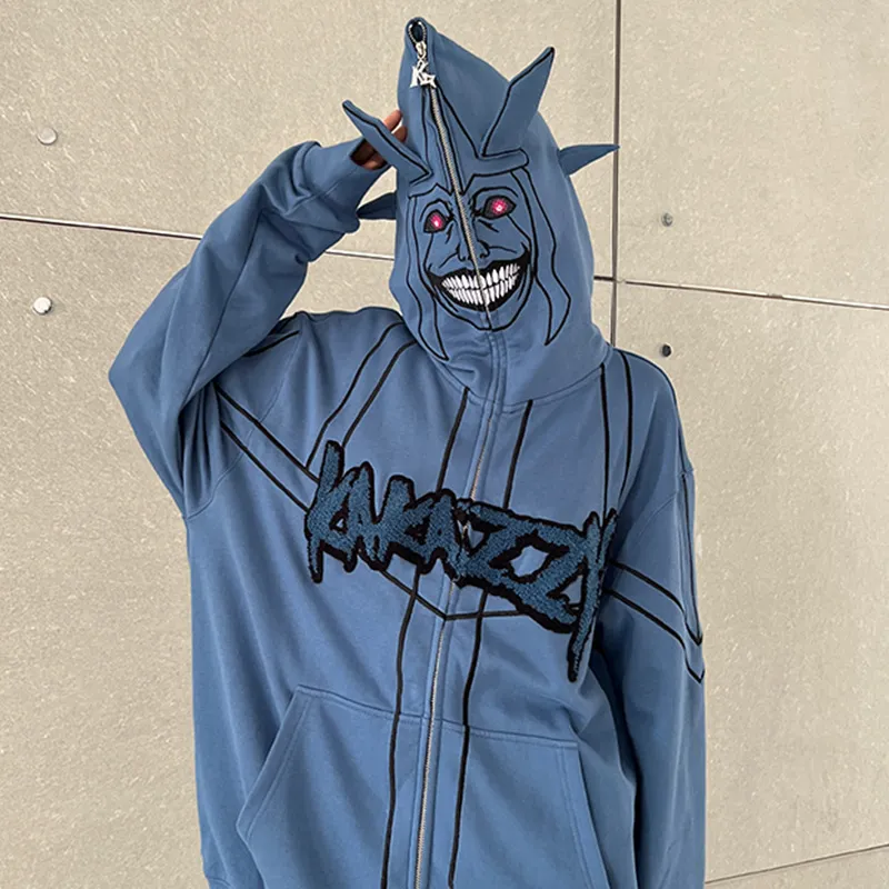 KAKAZZY Sweatshirt Unisex Light Blue-6