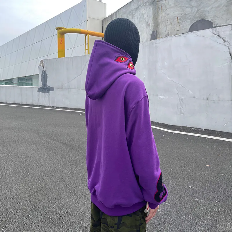 KAKAZZY Sweatshirts Unisex Purple-7