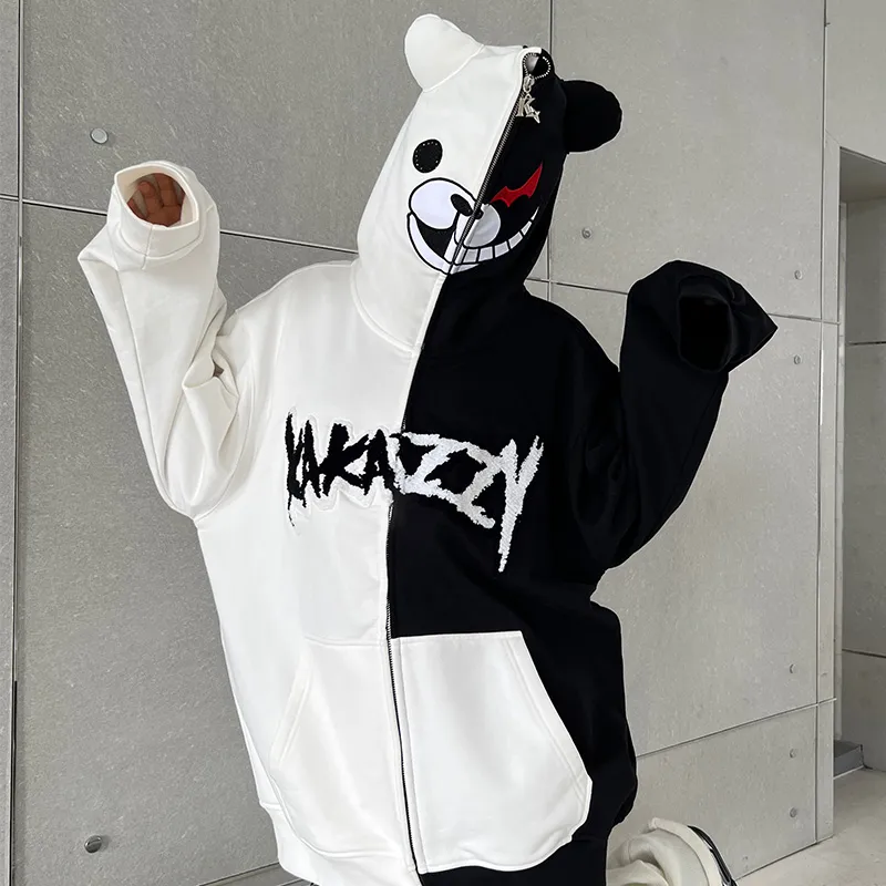 KAKAZZY Sweatshirt Unisex White-12