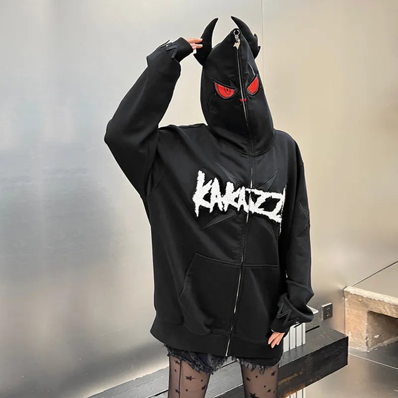 KAKAZZY Sweatshirt Unisex Black-7