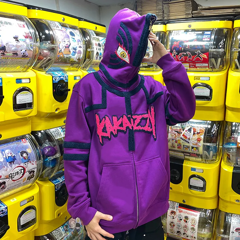 KAKAZZY Sweatshirts Unisex Purple-7