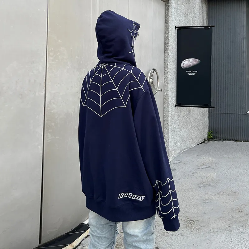 KAKAZZY FW24 Sweatshirt Unisex Dark Blue-12