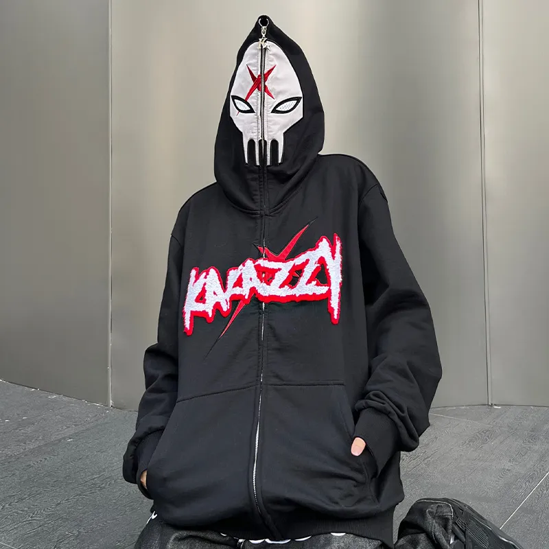 KAKAZZY Sweatshirt Unisex Black-7